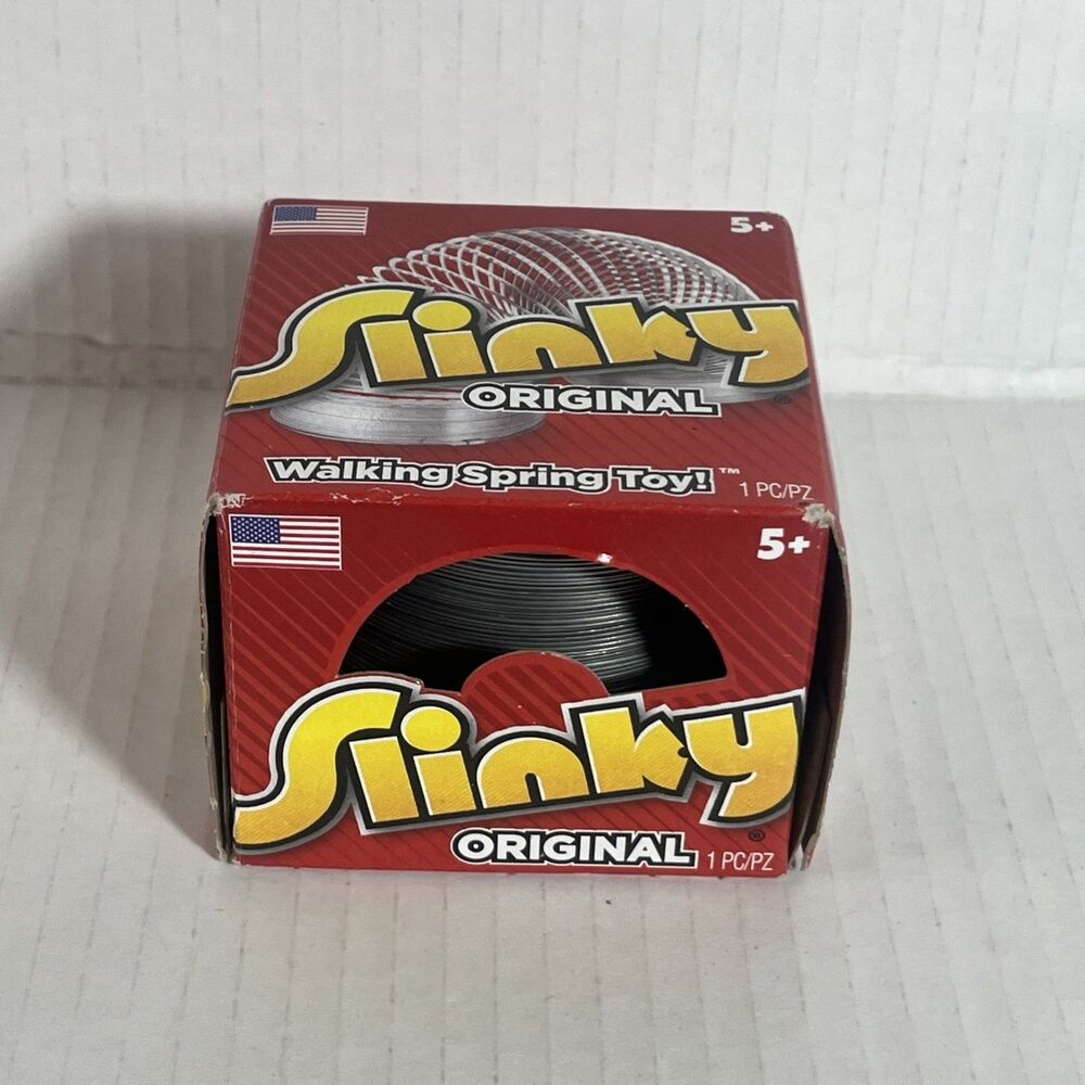 Original SLINKY Classic Metal Spring Kids Toy 75th Anniversary New